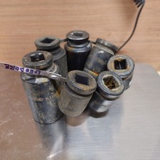 7x Gedore Sockets - 1/2" -